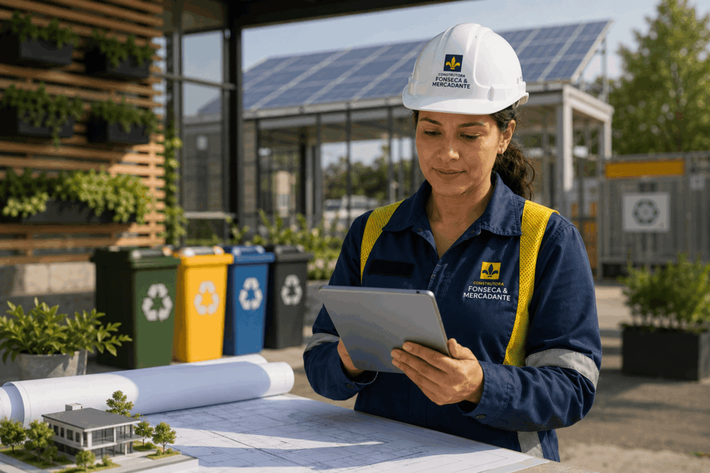 Sustentabilidade e inovação aplicadas à construção civil